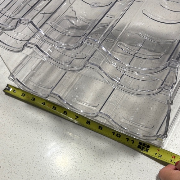 Clear Stackable Wine Rack/ Water Bottle Rack - Picture 3 of 3